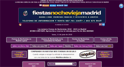 Desktop Screenshot of fiestasnocheviejamadrid.com